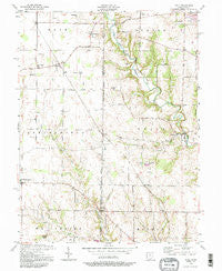 Reily Ohio Historical topographic map, 1:24000 scale, 7.5 X 7.5 Minute, Year 1992