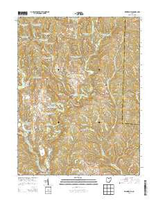 Reinersville Ohio Historical topographic map, 1:24000 scale, 7.5 X 7.5 Minute, Year 2013