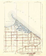 Reno Beach Ohio Historical topographic map, 1:31680 scale, 7.5 X 7.5 Minute, Year 1938