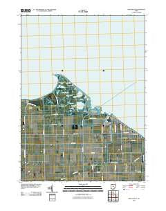 Reno Beach Ohio Historical topographic map, 1:24000 scale, 7.5 X 7.5 Minute, Year 2010