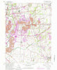 Reynoldsburg Ohio Historical topographic map, 1:24000 scale, 7.5 X 7.5 Minute, Year 1964