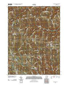 Richmond Ohio Historical topographic map, 1:24000 scale, 7.5 X 7.5 Minute, Year 2010
