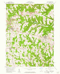 Richmond Ohio Historical topographic map, 1:24000 scale, 7.5 X 7.5 Minute, Year 1960