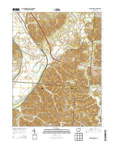 Richmond Dale Ohio Historical topographic map, 1:24000 scale, 7.5 X 7.5 Minute, Year 2013