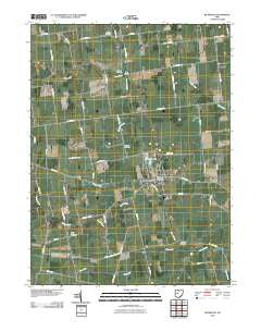 Richwood Ohio Historical topographic map, 1:24000 scale, 7.5 X 7.5 Minute, Year 2010