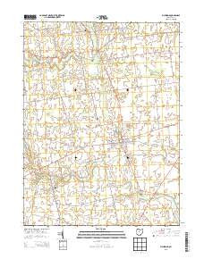 Richwood Ohio Historical topographic map, 1:24000 scale, 7.5 X 7.5 Minute, Year 2013