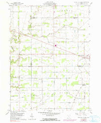 Ridgeville Corners Ohio Historical topographic map, 1:24000 scale, 7.5 X 7.5 Minute, Year 1959
