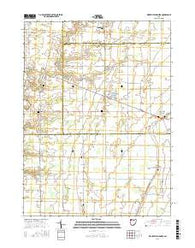Ridgeville Corners Ohio Current topographic map, 1:24000 scale, 7.5 X 7.5 Minute, Year 2016