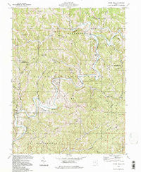 Rinard Mills Ohio Historical topographic map, 1:24000 scale, 7.5 X 7.5 Minute, Year 1994