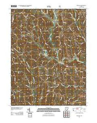 Ringgold Ohio Historical topographic map, 1:24000 scale, 7.5 X 7.5 Minute, Year 2011