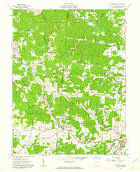 Rio Grande Ohio Historical topographic map, 1:24000 scale, 7.5 X 7.5 Minute, Year 1961