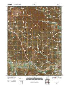 Rio Grande Ohio Historical topographic map, 1:24000 scale, 7.5 X 7.5 Minute, Year 2010