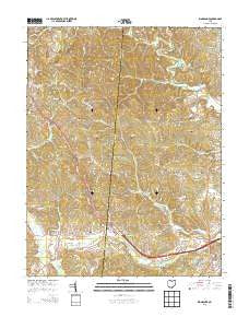 Rio Grande Ohio Historical topographic map, 1:24000 scale, 7.5 X 7.5 Minute, Year 2013