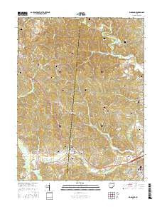 Rio Grande Ohio Current topographic map, 1:24000 scale, 7.5 X 7.5 Minute, Year 2016