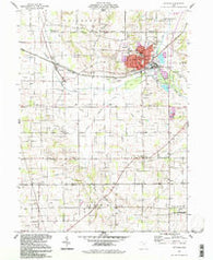 Rittman Ohio Historical topographic map, 1:24000 scale, 7.5 X 7.5 Minute, Year 1994