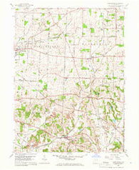 Robertsville Ohio Historical topographic map, 1:24000 scale, 7.5 X 7.5 Minute, Year 1960