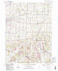 Robertsville Ohio Historical topographic map, 1:24000 scale, 7.5 X 7.5 Minute, Year 1994