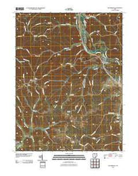 Rockbridge Ohio Historical topographic map, 1:24000 scale, 7.5 X 7.5 Minute, Year 2010