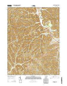 Rockbridge Ohio Historical topographic map, 1:24000 scale, 7.5 X 7.5 Minute, Year 2013