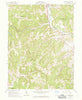 Rockbridge Ohio Historical topographic map, 1:24000 scale, 7.5 X 7.5 Minute, Year 1961