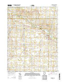 Rockford Ohio Historical topographic map, 1:24000 scale, 7.5 X 7.5 Minute, Year 2013