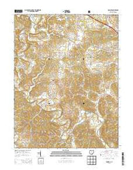Rodney Ohio Historical topographic map, 1:24000 scale, 7.5 X 7.5 Minute, Year 2013