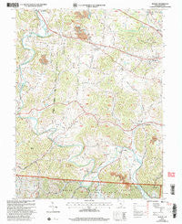 Rodney Ohio Historical topographic map, 1:24000 scale, 7.5 X 7.5 Minute, Year 2002
