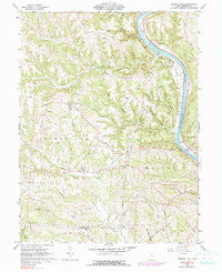 Rokeby Lock Ohio Historical topographic map, 1:24000 scale, 7.5 X 7.5 Minute, Year 1961