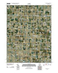 Rossburg Ohio Historical topographic map, 1:24000 scale, 7.5 X 7.5 Minute, Year 2010