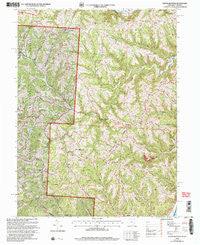 Round Bottom Ohio Historical topographic map, 1:24000 scale, 7.5 X 7.5 Minute, Year 2002