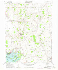 Roundhead Ohio Historical topographic map, 1:24000 scale, 7.5 X 7.5 Minute, Year 1960
