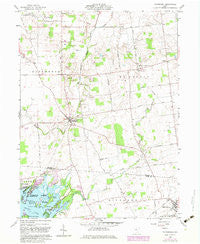 Roundhead Ohio Historical topographic map, 1:24000 scale, 7.5 X 7.5 Minute, Year 1960
