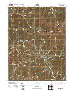 Ruraldale Ohio Historical topographic map, 1:24000 scale, 7.5 X 7.5 Minute, Year 2010