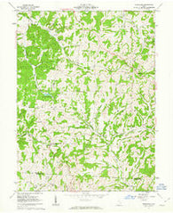Ruraldale Ohio Historical topographic map, 1:24000 scale, 7.5 X 7.5 Minute, Year 1961