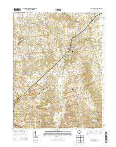 Rushsylvania Ohio Historical topographic map, 1:24000 scale, 7.5 X 7.5 Minute, Year 2013