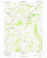 Rushsylvania Ohio Historical topographic map, 1:24000 scale, 7.5 X 7.5 Minute, Year 1961