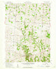 Rushville Ohio Historical topographic map, 1:24000 scale, 7.5 X 7.5 Minute, Year 1961