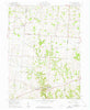 Rushville Ohio Historical topographic map, 1:24000 scale, 7.5 X 7.5 Minute, Year 1961
