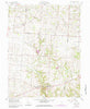 Rushville Ohio Historical topographic map, 1:24000 scale, 7.5 X 7.5 Minute, Year 1961