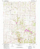 Rushville Ohio Historical topographic map, 1:24000 scale, 7.5 X 7.5 Minute, Year 1961