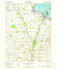 Russells Point Ohio Historical topographic map, 1:24000 scale, 7.5 X 7.5 Minute, Year 1961