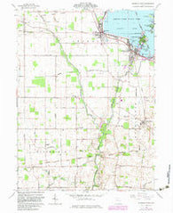 Russells Point Ohio Historical topographic map, 1:24000 scale, 7.5 X 7.5 Minute, Year 1961