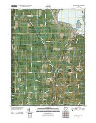 Russells Point Ohio Historical topographic map, 1:24000 scale, 7.5 X 7.5 Minute, Year 2010