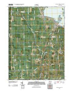 Russells Point Ohio Historical topographic map, 1:24000 scale, 7.5 X 7.5 Minute, Year 2010