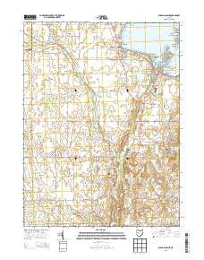Russells Point Ohio Historical topographic map, 1:24000 scale, 7.5 X 7.5 Minute, Year 2013