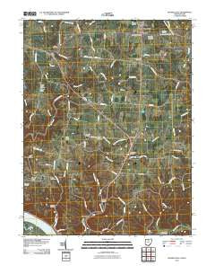 Russellville Ohio Historical topographic map, 1:24000 scale, 7.5 X 7.5 Minute, Year 2010