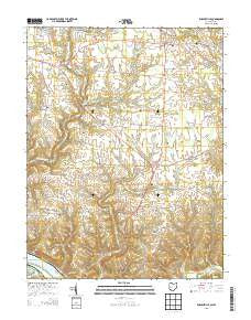 Russellville Ohio Historical topographic map, 1:24000 scale, 7.5 X 7.5 Minute, Year 2013