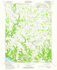 Russellville Ohio Historical topographic map, 1:24000 scale, 7.5 X 7.5 Minute, Year 1961