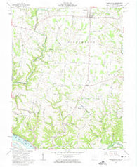 Russellville Ohio Historical topographic map, 1:24000 scale, 7.5 X 7.5 Minute, Year 1961