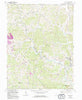 Rutland Ohio Historical topographic map, 1:24000 scale, 7.5 X 7.5 Minute, Year 1960